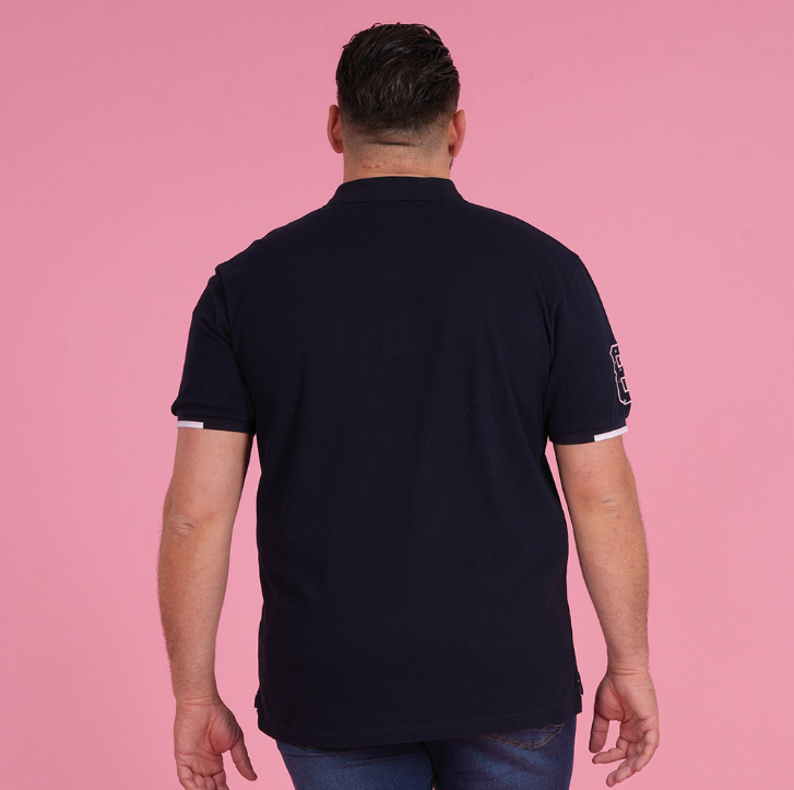 Polo manches courtes bleu marine Ruckfield, collection Le Club