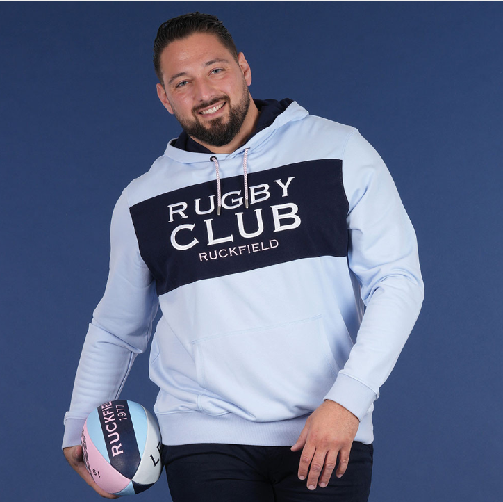 Sweat Shirt Ruckfield Le club bleu clair