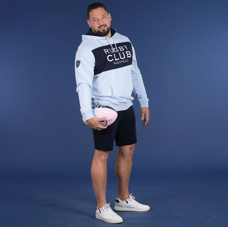 Sweat Shirt Ruckfield Le club bleu clair