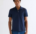 Polo manches courtes Wrangler, bleu marine