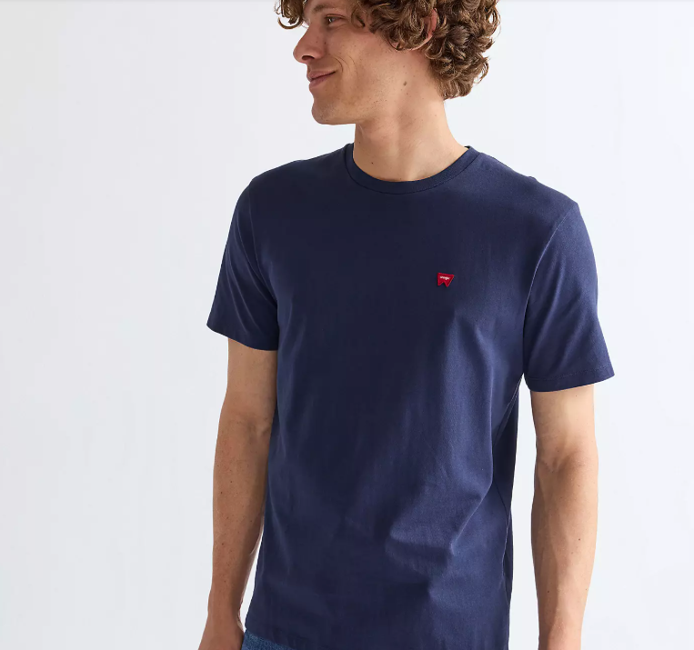 T-shirt manches courtes Wrangler, bleu