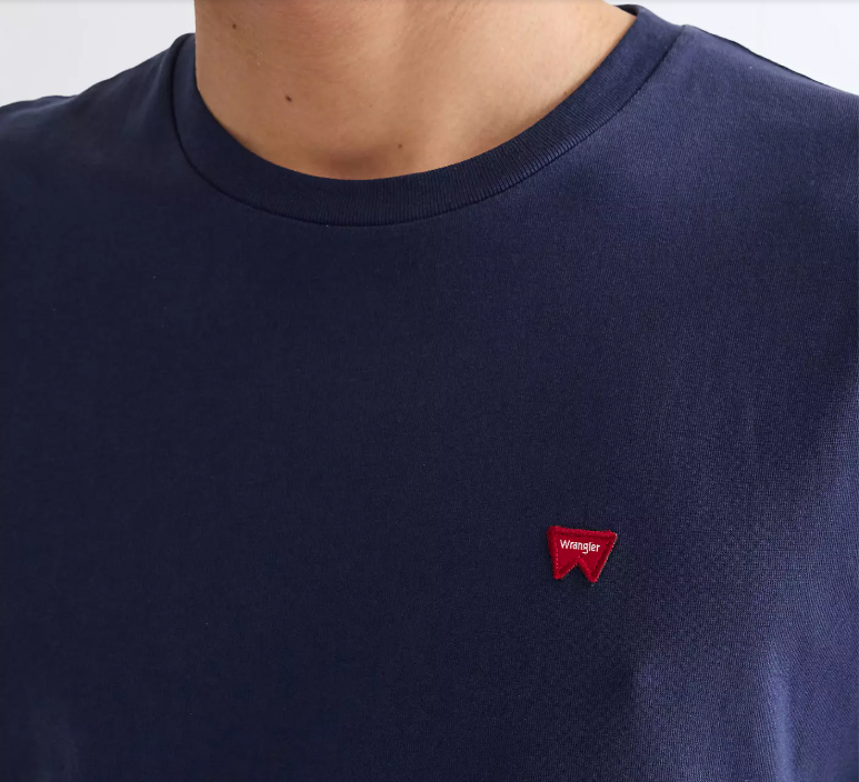 T-shirt manches courtes Wrangler, bleu