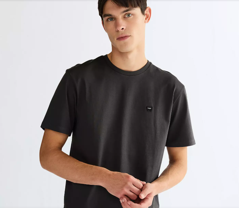 T-shirt manches courtes Wrangler, noir