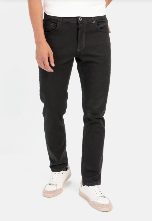 Jean Camel Active coupe classique 5 poches Noir