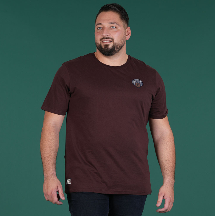 T-shirt bordeaux Ruckfield Selected Rugby