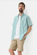 Chemise à manches courtes Camel Active en mélange de lin