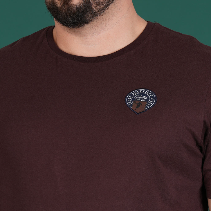 T-shirt bordeaux Ruckfield Selected Rugby