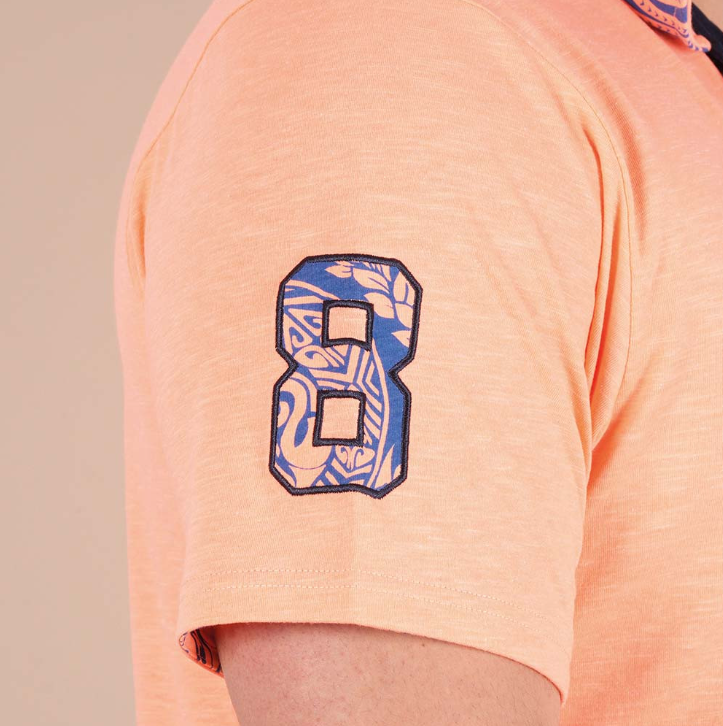Polo Ruckfield, orange, Maori