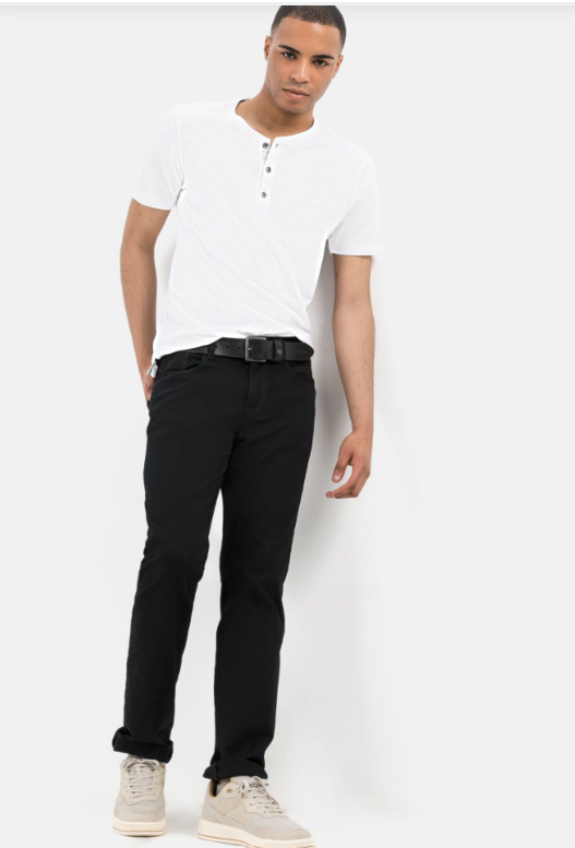 Jean Camel Active coupe classique 5 poches Noir
