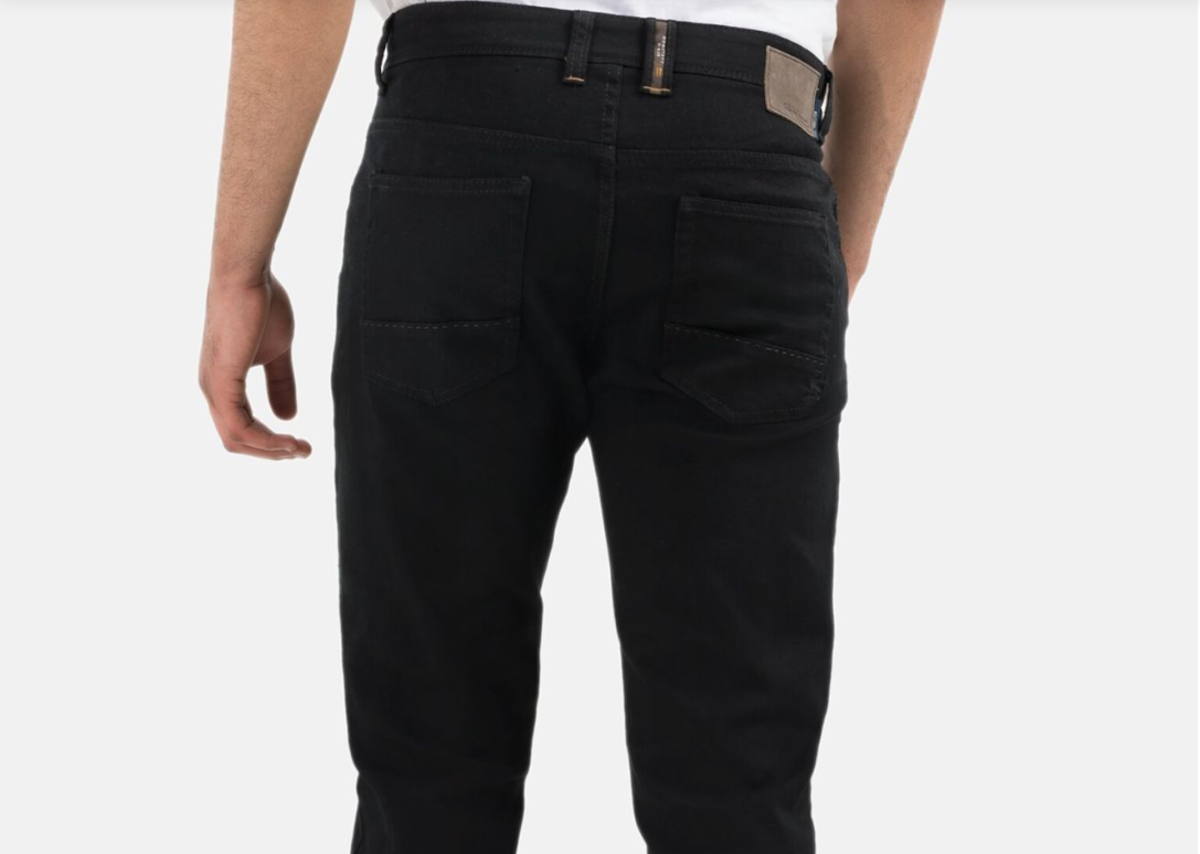 Jean Camel Active coupe classique 5 poches Noir