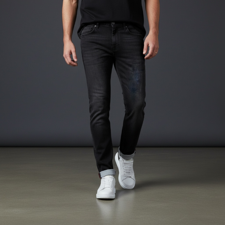 Jogg Jean Ruckfield gris foncé