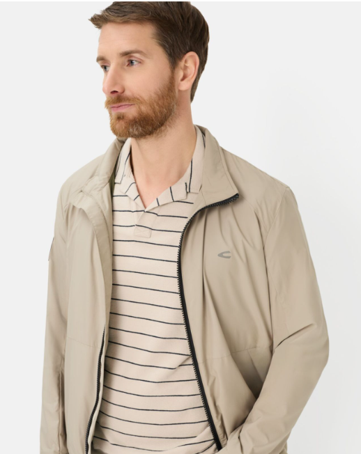 Polo avec détails contrastés Camel Active