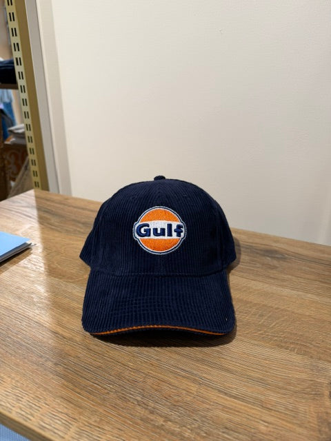 Casquette Gulf, bleu Marine, Velours