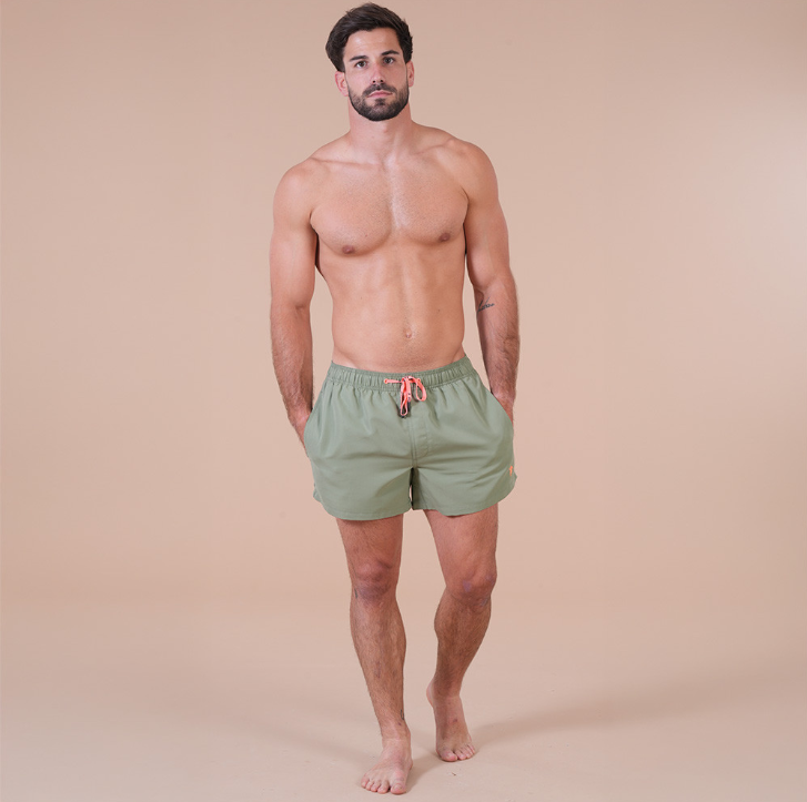 Maillot de bain kaki Ruckfield Essentiel