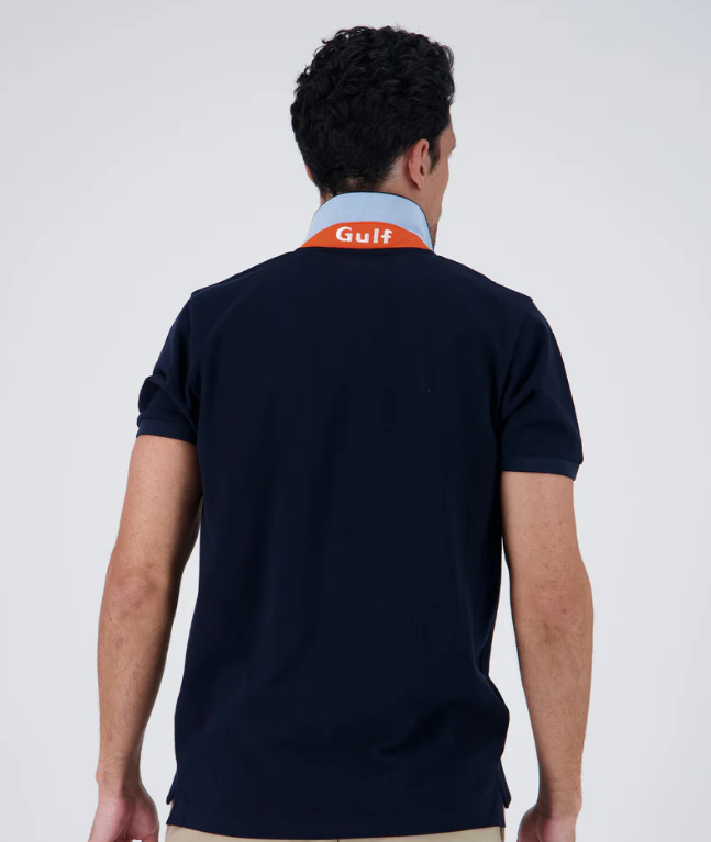 Polo manches courtes Gulf, marine