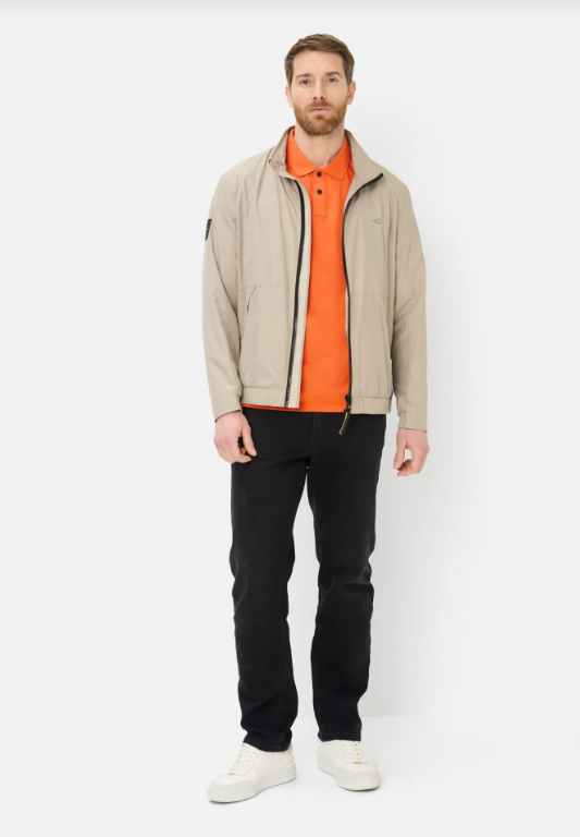 Polo manches courtes orange Camel Active