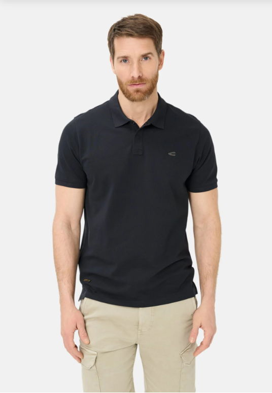 Polo manches courtes bleu marine Camel Active