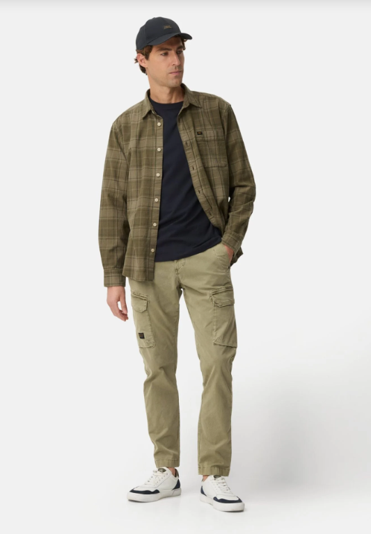Pantalon Camel Active cargo à taille élastique