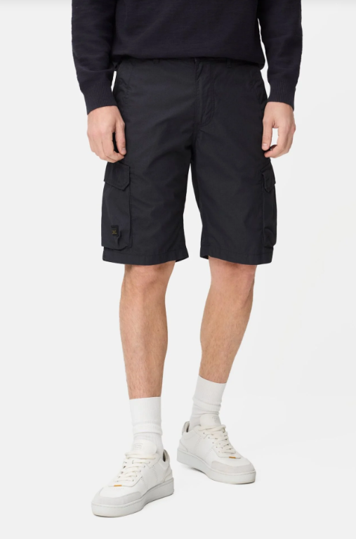 Short cargo en pur coton bleu marine Camel Active