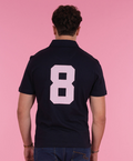 Polo bleu marine à manches courtes Ruckfield Members Rugby Club House