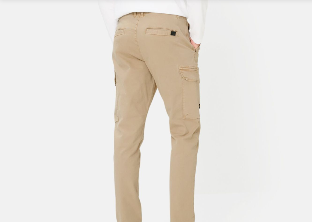 Pantalon Camel Active cargo à taille élastique