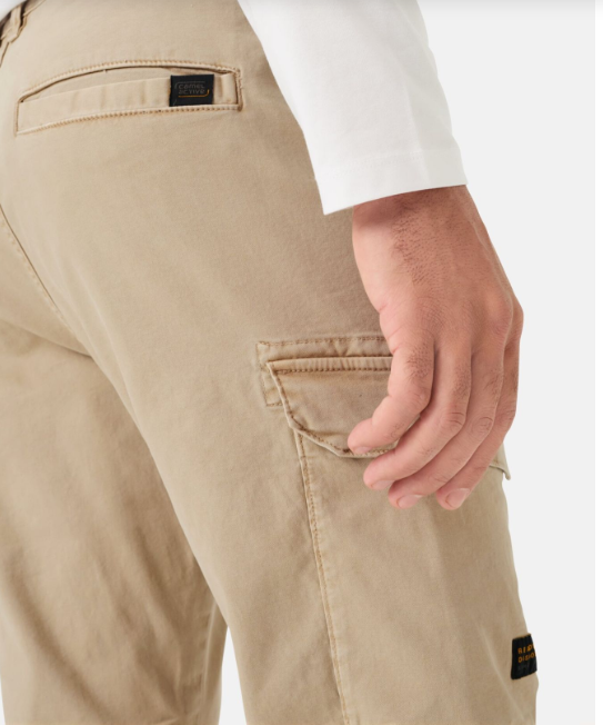 Pantalon Camel Active cargo à taille élastique