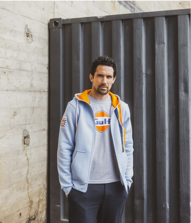 T-shirt GULF Logo light blue